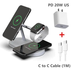 3 in 1 Wireless Charger Stand - Starlight Mill761345_JZ4PRA8