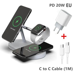 3 in 1 Wireless Charger Stand - Starlight Mill761345_JZ4PRA8