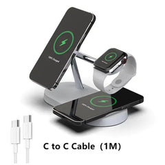 3 in 1 Wireless Charger Stand - Starlight Mill761345_XZQLPLB