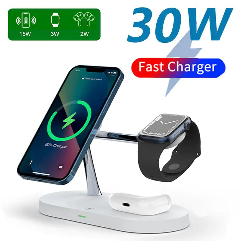 3 in 1 Wireless Charger Stand - Starlight Mill761345_JZ4PRA8