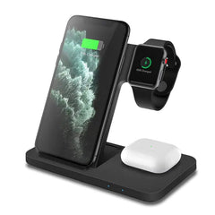 3in1 Wireless Fast Charger Dock Station - Starlight Mill971265_OUWD3KP