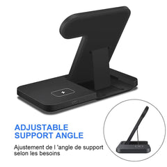 3in1 Wireless Fast Charger Dock Station - Starlight Mill971265_OUWD3KP