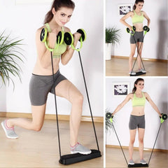 AB Wheels with Resistance Bands: Home Exercise Trainer - Starlight Mill382983_HD5SNB0