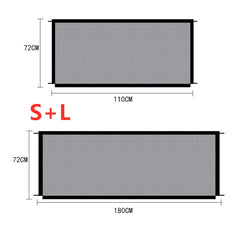 Black Foldable Protection Pet Safety Gate - Starlight MillCJJJCWGY01292 - S L