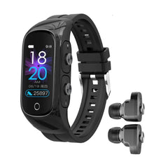 Bluetooth Fitness Smartwatch with Camera - Starlight Mill8L1TXMLKE