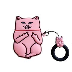 Cartoon Cat Earpods Case - Starlight Mill40131_AUQKMJT