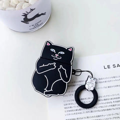 Cartoon Cat Earpods Case - Starlight Mill40131_AUQKMJT