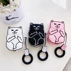 Cartoon Cat Earpods Case - Starlight Mill40131_AUQKMJT