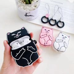 Cartoon Cat Earpods Case - Starlight Mill40131_AUQKMJT