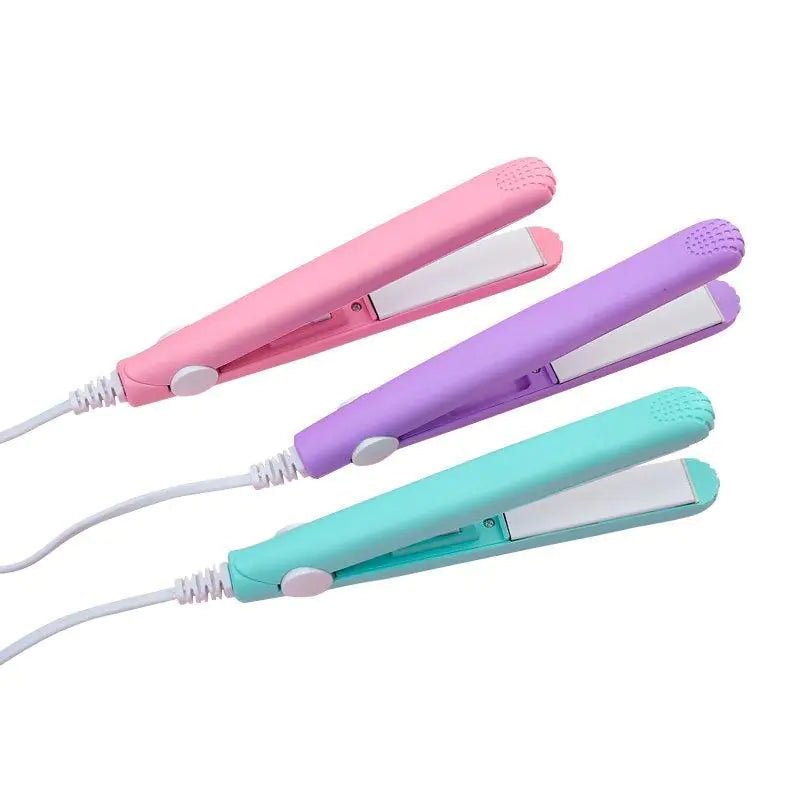 Ceramic Mini Hair Straightener - Starlight Mill979257 - PL132 pink EU - 1PC