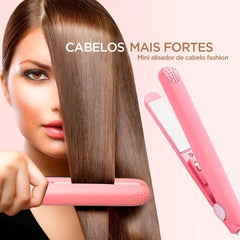 Ceramic Mini Hair Straightener - Starlight Mill979257 - PL132 pink EU - 1PC