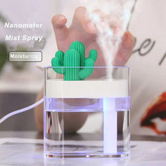 Clear Cactus Ultrasonic Air Humidifier! - Starlight Mill1172307_O4UE8CJ