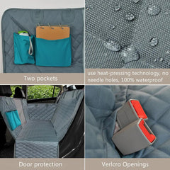 Dog Seat Cover with Mesh Visual Window - Starlight Mill1021608_GGOWJ4Q