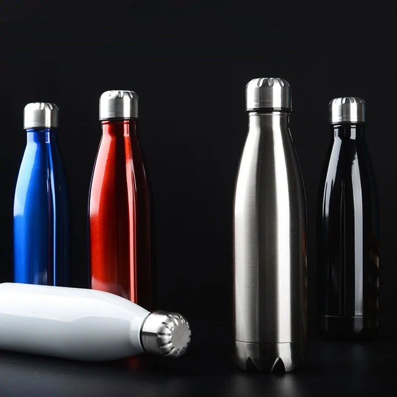 Double - Wall Insulated Vacuum Flask Water Bottle - Starlight Mill18912_M2V6LWL