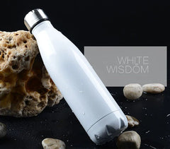 Double - Wall Insulated Vacuum Flask Water Bottle - Starlight Mill18912_M2V6LWL