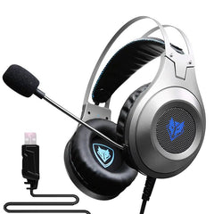 Headset Gamer for Mobile Phone PS4 Xbox PC Earphone with Mic Earpiece - Starlight MillD6VGXA9