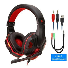 LED Light Wired Gamer Headset - Starlight Mill504368_TIH40AN