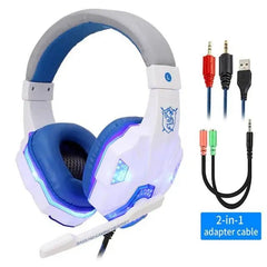 LED Light Wired Gamer Headset - Starlight Mill504368_YRJXTDP