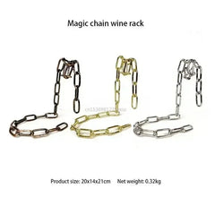 Magical Suspension Iron Chain Wine Racks - Starlight Mill1453162_UQ9TD17