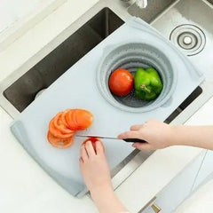 Plastic Kitchen Chopping Board - Starlight Mill3995_Z7PY6MQ