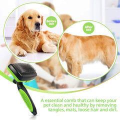 Self Cleaning Dog Brush - Starlight Mill624326_ZFHZIWS