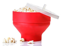 Silicone Bowl Microwave Popcorn Maker - Starlight Mill2IWILAG