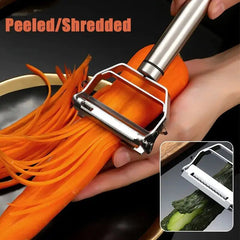 Stainless Steel Vegetable Peeler - Starlight Mill14:200006151#2 in 1 (1pcs)