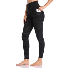 Women's High Waisted Yoga Leggings with Pockets - Starlight Mill457289_GTQDXXD