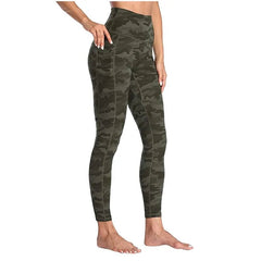 Women's High Waisted Yoga Leggings with Pockets - Starlight Mill457289_UHIO5KX